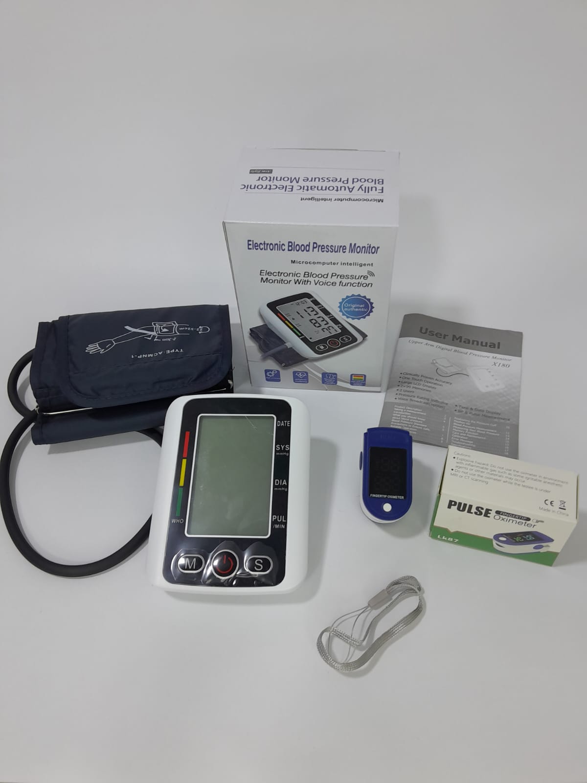 TENSIOMETRO + OXIMETRO